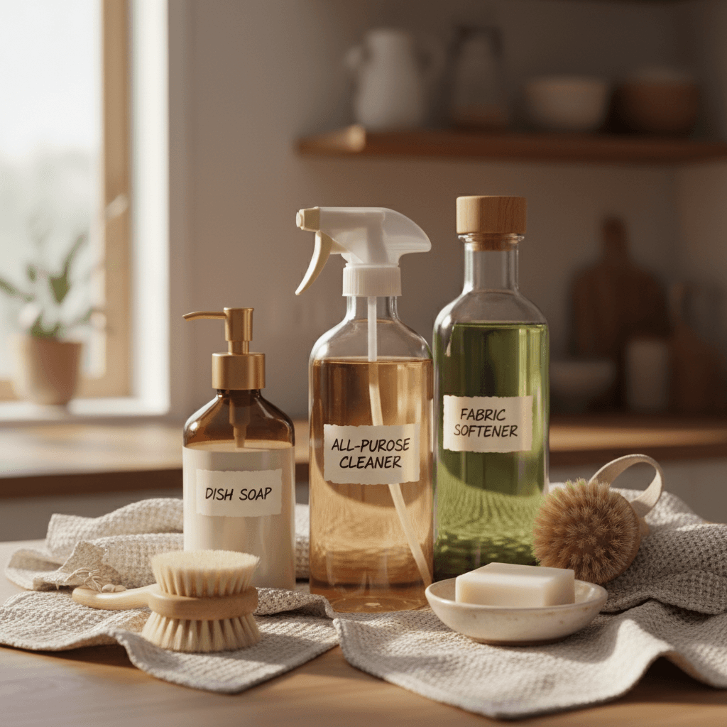 Natural and eco-friendly cleaning products